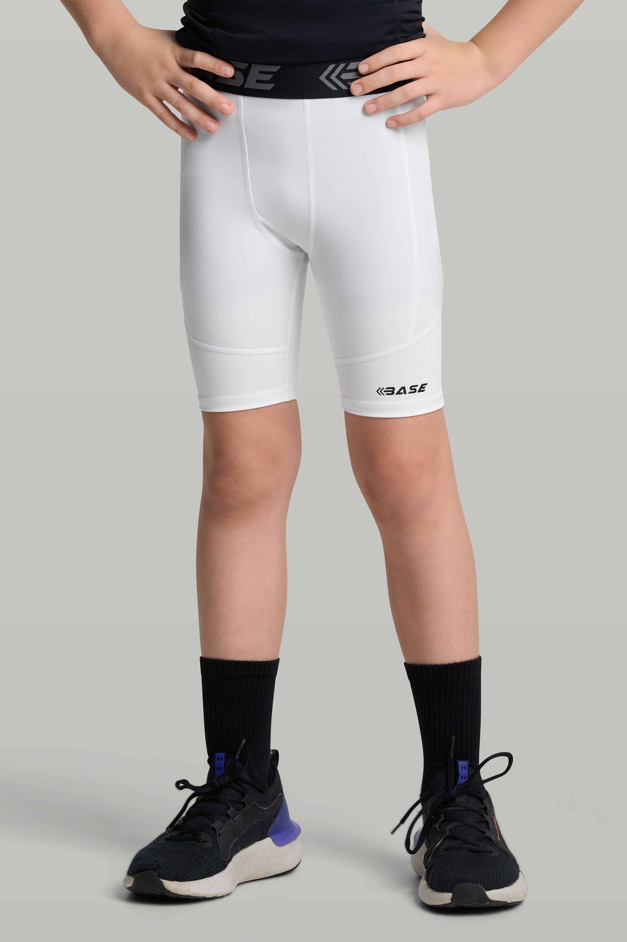 youth compression shorts basketball