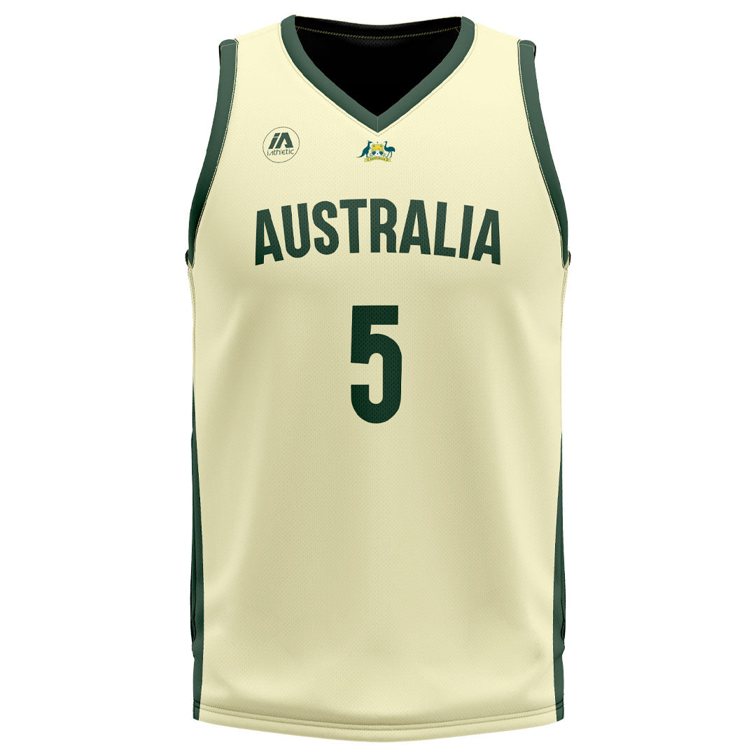 Boomers Replica Gold Jersey Patty Mills