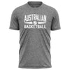 Australian Basketball Grey Performance Tee