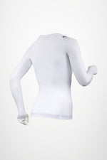 BASE Women's Endurance Long Sleeve Compression Tee - White