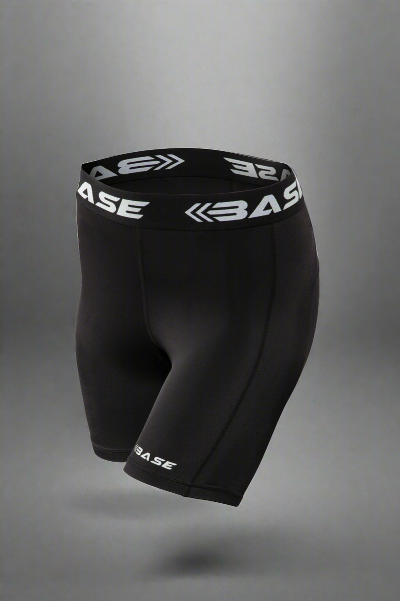 Girls black compression shorts shop