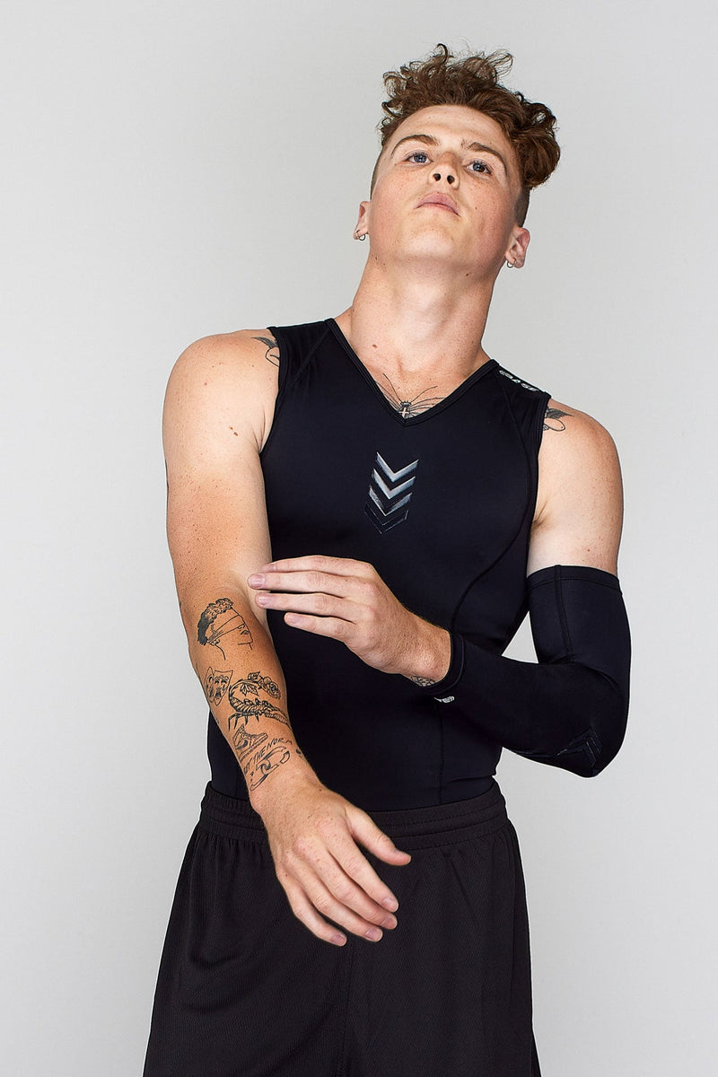 BASE Compression Arm Sleeve (Pair) - Black