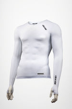 BASE Men's Long Sleeve Compression Tee - White