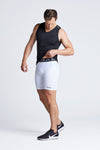 BASE Men's Endurance Compression Shorts - White