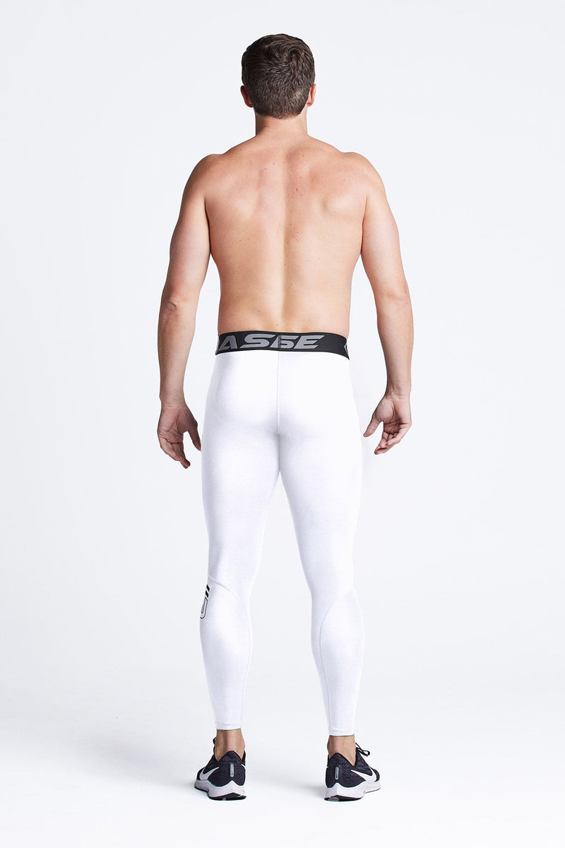 BASE Men's Performance Tights - White