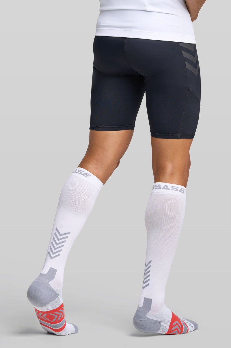 BASE Compression Socks - White – Aussie Basketball Store