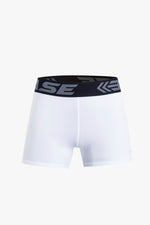 BASE Women's 3" Pro Training Shorts - White