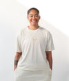 Australian Opals Tonal Letter Embroidered Patch Cotton Tee