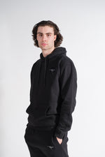 Australian Boomers Tonal Letter Embroidered Patch Cotton Hoodie