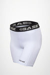 BASE Girl's Active Compression Shorts - White