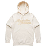 Australian Boomers Tonal Wordmark Embroidered Patch Cotton Hoodie