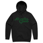Australian Opals Tonal Wordmark Embroidered Patch Cotton Hoodie