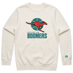 Australian Boomers New Look Logo Cotton Crewneck - All Colours