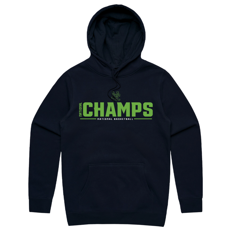 National Champs 'Classic Green' Cotton Hoodie