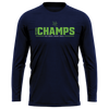 National Champs 'Classic Green' Performance LS Tee