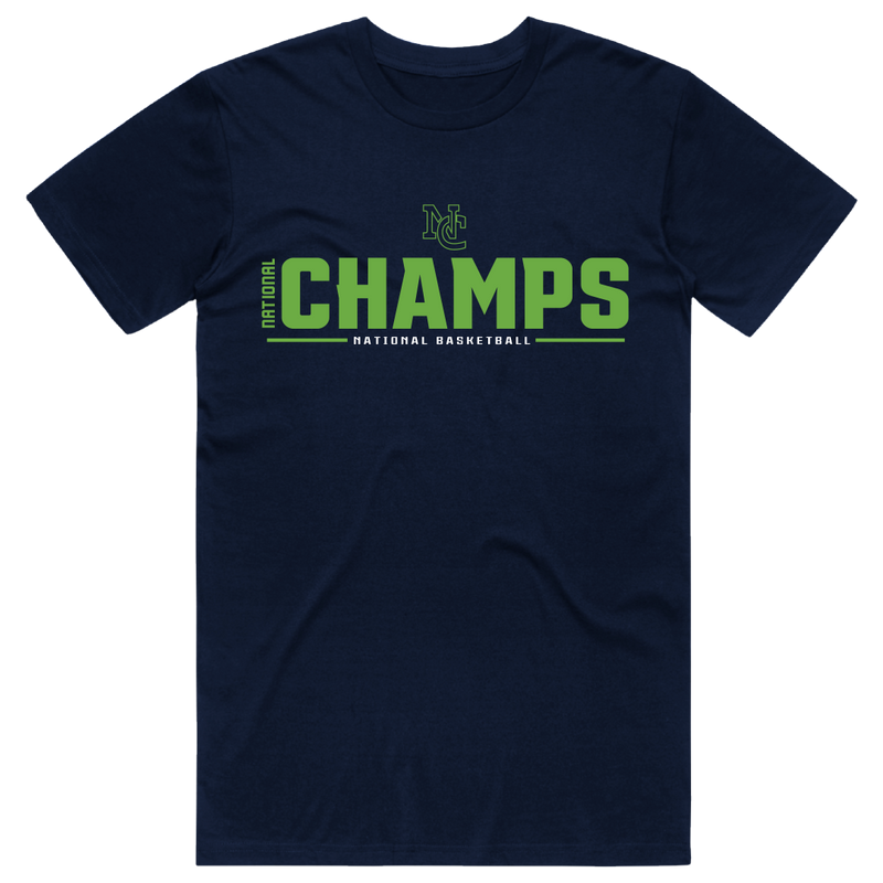 National Champs 'Classic Green' Cotton Tee