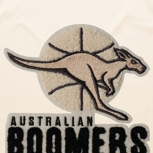 Australian Boomers New Look Patch Heavy Weight Zip Hoodie