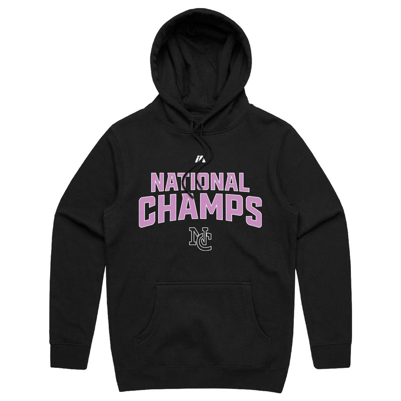 National Champs 'Crest' Cotton Hoodie