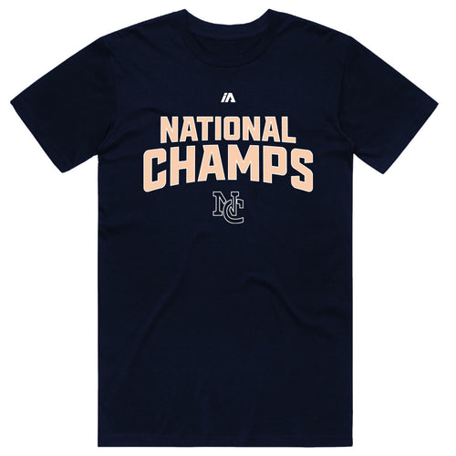 National Champs 'Crest' Cotton Tee