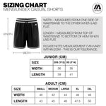 National Champs 'Staple' Casual Shorts - Carolina/White