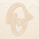 Australian Opals Tonal Letter Embroidered Patch Cotton Tee