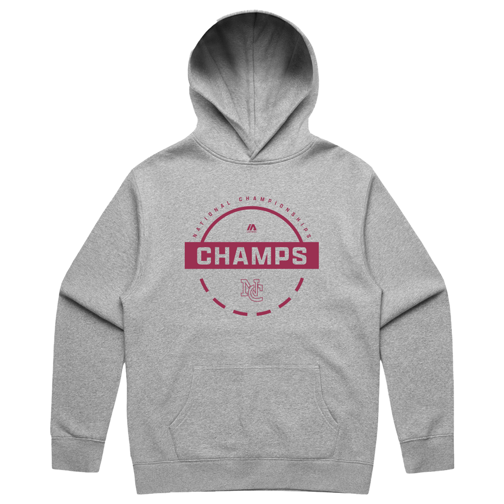 Grey Marle - Deep Red Logo