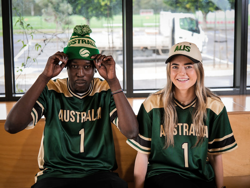 Basketball Australia Gridiron Jersey