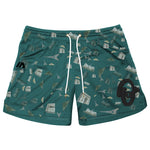 Australian Opals Embroidered Patch Essential Shorts