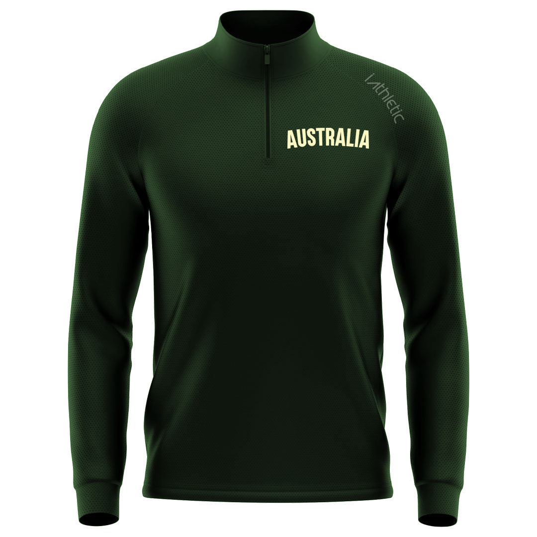 Aus Quarter Zip Jacket – Aussie Basketball Store