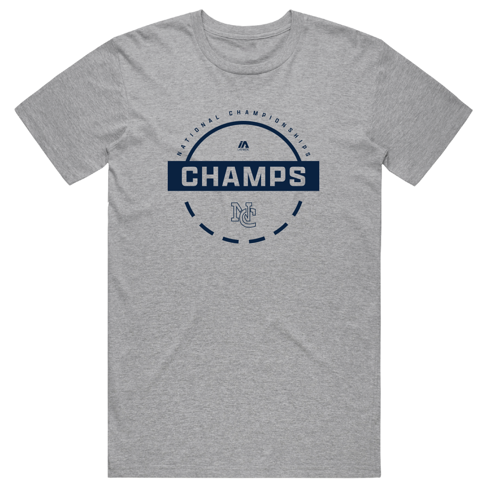 Grey Marle - Navy Logo