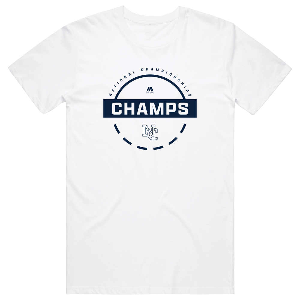 White - Navy Logo