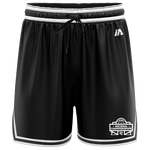 National Champs 'Staple' Casual Shorts - Black/White