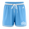 National Champs 'Staple' Casual Shorts - Carolina/White