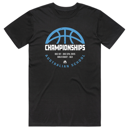 School Champs Cotton Tee Team List - Add Your Names