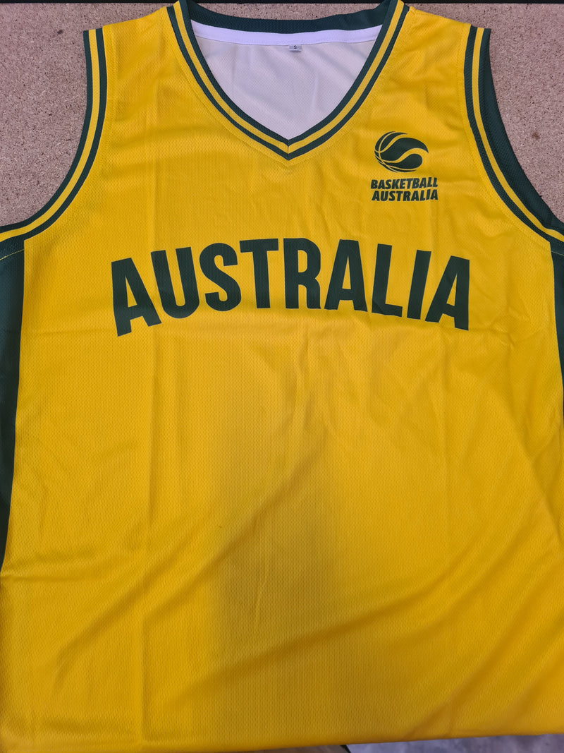 2023 Boomers World Cup Jersey Blank - Gold