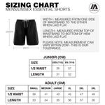 iAthletic Essential Shorts Unisex Embroidered Patch - Black