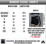 ELITE Womens Shorts - Black / White